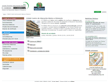 Tablet Screenshot of cebad.org